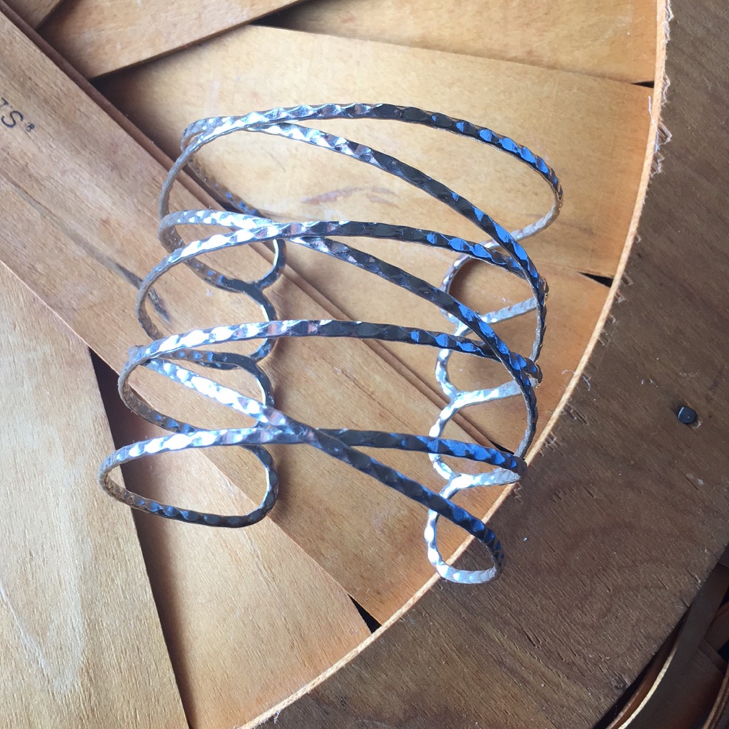 Silver Tone Cuff